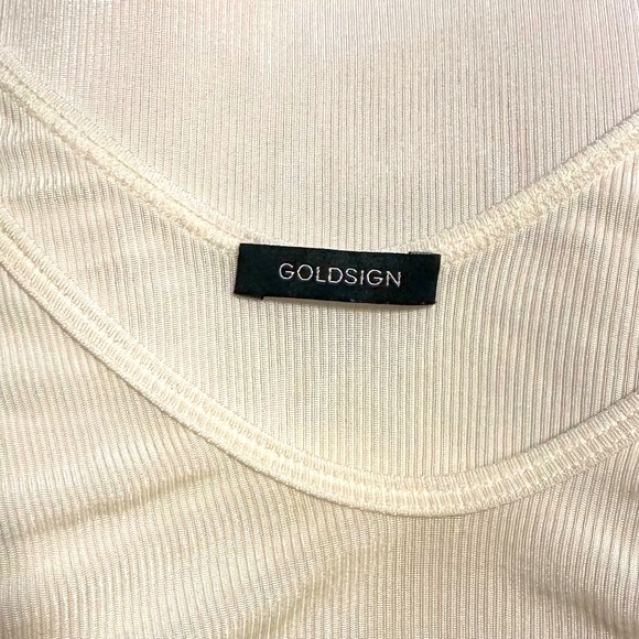 Goldsign Spaghetti Strap Tank Top - Picture 2 of 6